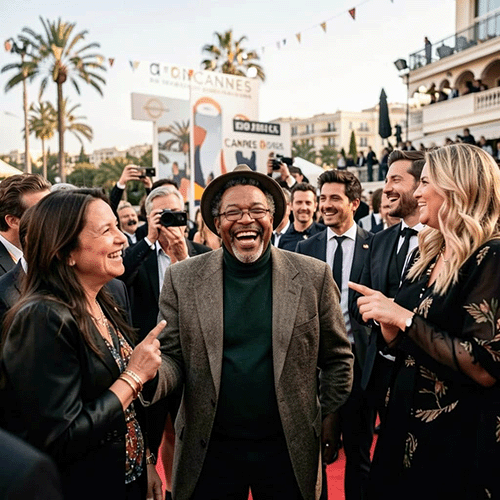 Jackie at Cannes 2026.